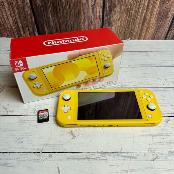 Nintendo Switch Lite イエロー Switchlite スイッチライト 任天堂 ゲーム機 ソフト付き ポケモンスナップ ニンテンドースイッチライト