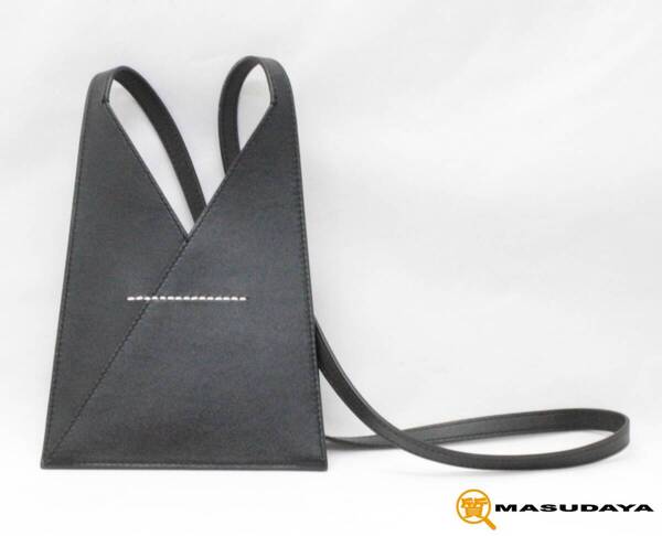 ◆◇【超美品】MM6 Maison Margiela MM6 メゾンマルジェラ レザーウォレット ショルダーバッグ◇◆