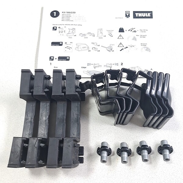 THULE/スーリー 取付キット/Kit 6039/Kit 186039 TH7106/TH7206用 Mini/ミニ クラブマン クロスオーバー カントリーマン エースマン