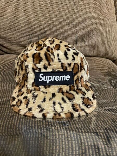 新品 即完売『SUPREME』×『GOOD ENOUGH』25S/S Crushed Rayon Pile Camp Cap シュプリーム グッドイナフ コラボ 裏原 キャップ