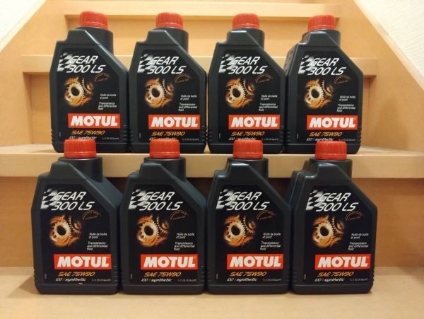 MOTUL モチュール GEAR 300 LS 75W90 1L 8缶 8本 ギア 300 LS 正規品