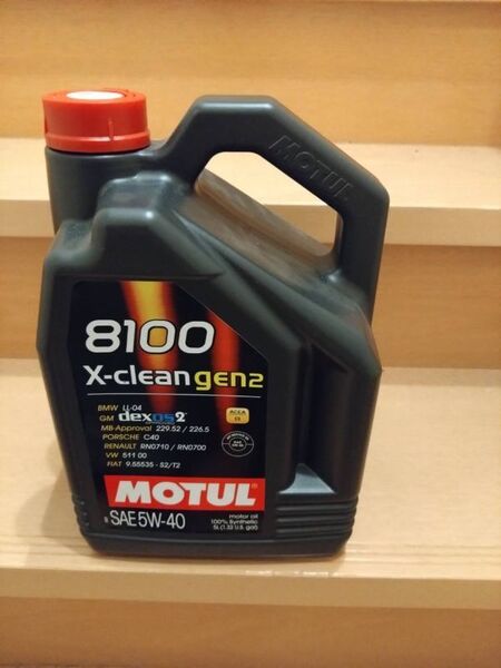 MOTUL モチュール 8100 X-clean gen2 5w40 5L エックス クリーン ジェン2 正規品