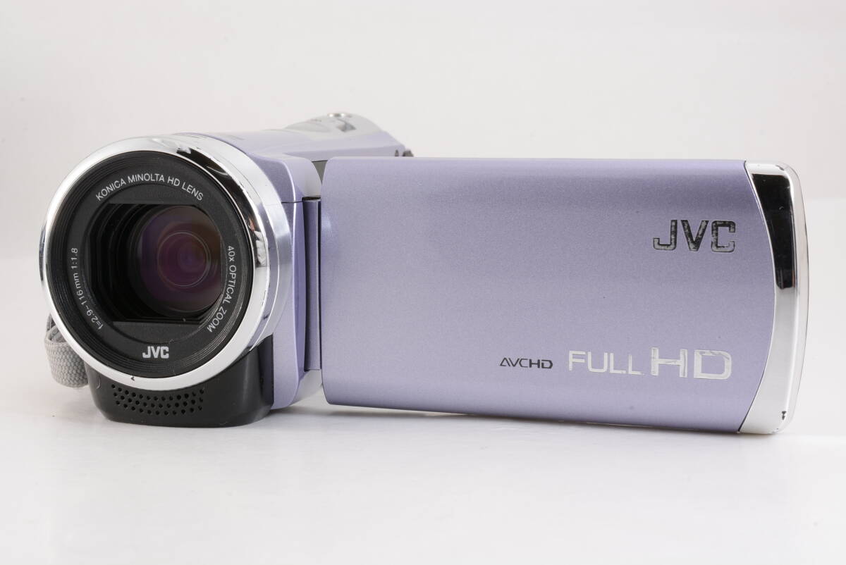 希少箱付き JVC Everio GZ-HM33 パープル ビデオカメラ Yahoo!オークション -「everio gz-hm33」の落札相場・落札価格
