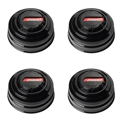 【新品 即納品】RAYS VORK RACING No.85 RAYS LPS CAP BK/RD 6H-139.7 4個 Gram Lights レイズ ボルクレーシング グラムライツ