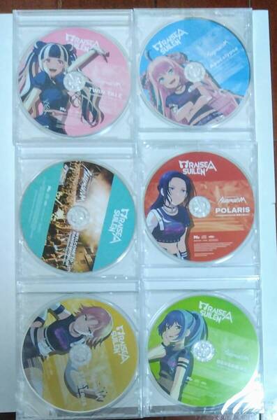 RAISE A SUILEN「HOWLING AMBITION」「PANDEMONIUM」特典CD 全6種セット レイヤ ロック マスキング パレオ チュチュ