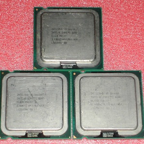 ジャンクCPU3個セット Core 2 Quad Q6600 LGA775