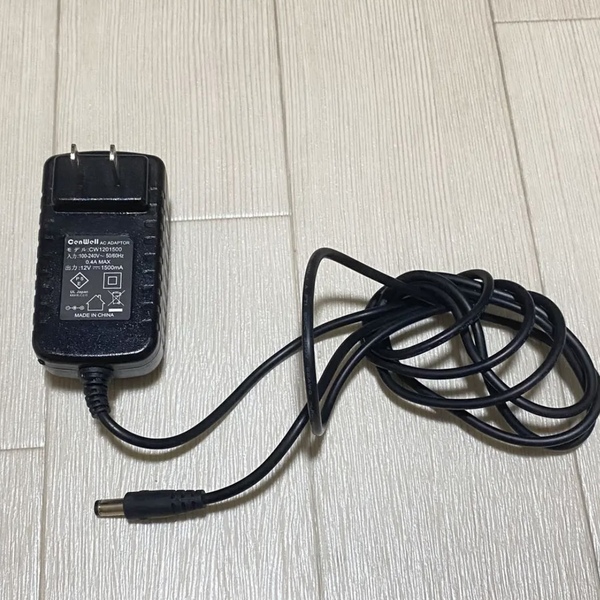 【送料無料】ACアダプター 12V 1.5A Cenwell PSE認証済み 電源 電源アダプター 電源ケーブル