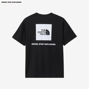 THE NORTH FACE S/S Back Square Logo Tee Black ザノースフェイス バック スクエア ロゴ Tシャツ(メンズ)ブラック2/黒 NT32447-K2/XXL