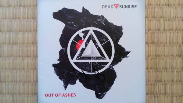 ■DEAD BY SUNRISE メンバー直筆サイン入りCD Out Of Ashes■チェスター・ベニントン Chester Bennington LINKIN PARK