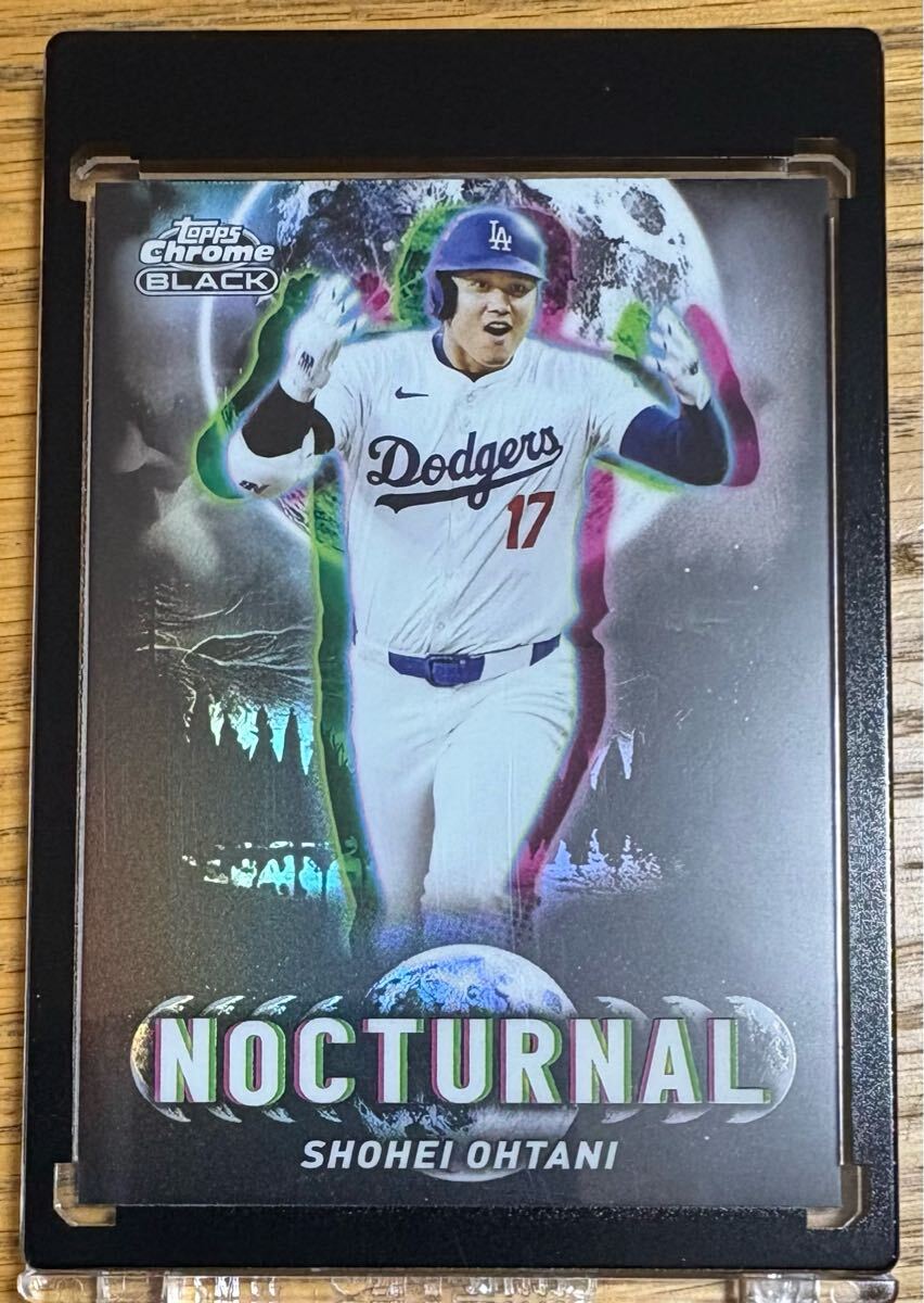 TOPPS Chrome BLACK 2025 大谷翔平 世界75枚限定 シリアル