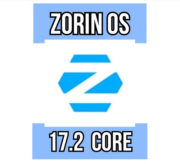 Linux OS ZORIN OS 17.2 core 64bit 起動 disk②