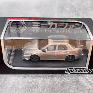 限定品 Miniature Car of the Year 2008 ☆hpi 1/43 Alfa Romeo 155 TS Silverstone Metal polish model アルファロメオ DTM
