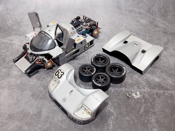 絶版レア★ エグゾト 1/18 サウバー メルセデス C9 シャーシ ルマン 1989 Exoto Sauber-Mercedes #63 京商 WINNER