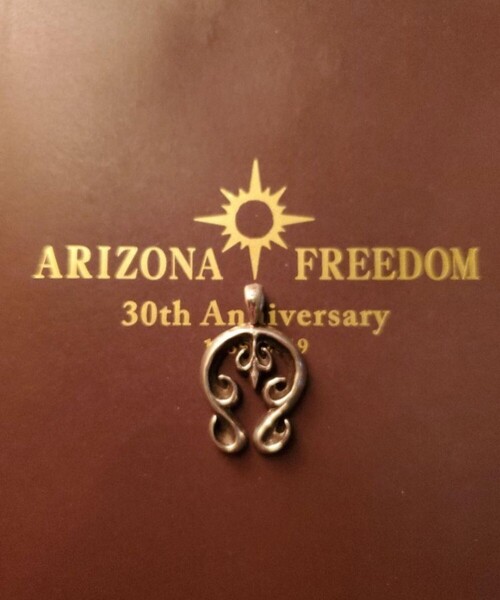 【アリゾナフリーダム】ARIZONAFREEDOM ループトップ ネックレス シルバー925 チャーム ペンダントトップ