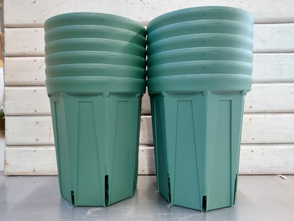 送料無料★植物の根張りが違う!スリット鉢CSM-180L(ロングタイプ) 6号 12P