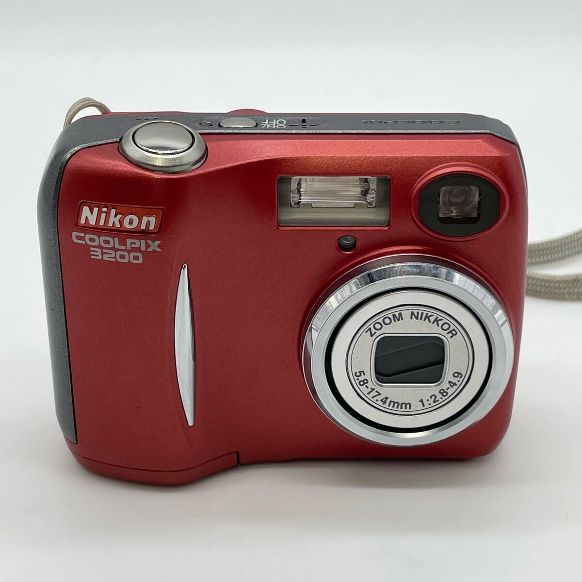 【動作品】Nikon ニコン デジタルカメラ COOLPIX 3200 レッド Yahoo!オークション -「coolpix-3200」の落札相場・落札価格