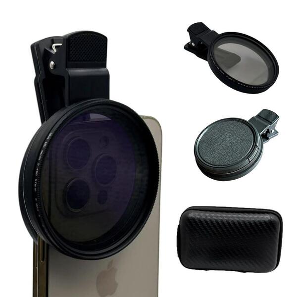 スマホ用カメラフィルター 67mm 減光フィルター ndフィルター レンズ