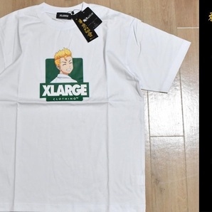 【送料無料】新品 東京リベンジャーズ × XLARGE タケミチ Tシャツ M ホワイト エクストララージ 東京卍會 花垣武道 ★