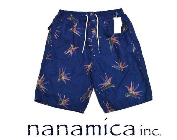 【送料無料】新品 nanamica Cupra Hemp Aloha Shorts W32 定価4万700円 SUDS404 ナナミカ アロハショーツ
