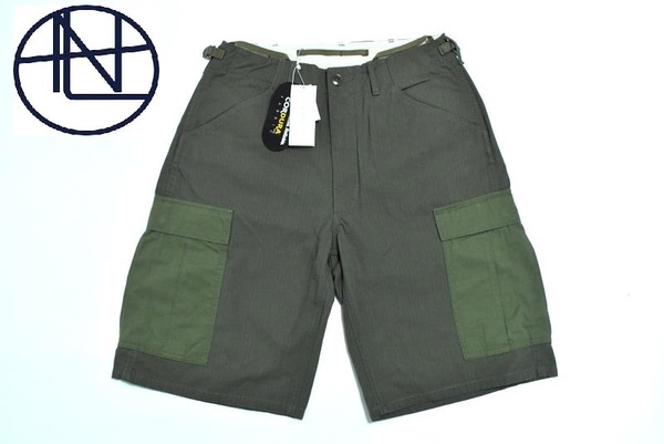 【送料無料】新品 nanamica Cargo Shorts 30 SUDS315 カーキ ナナミカ カーゴショーツ