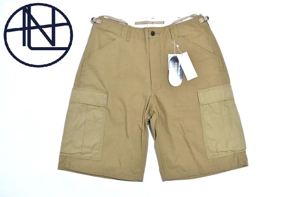 【送料無料】新品 nanamica Cargo Shorts 32 SUDS315 ベージュ ナナミカ カーゴショーツ