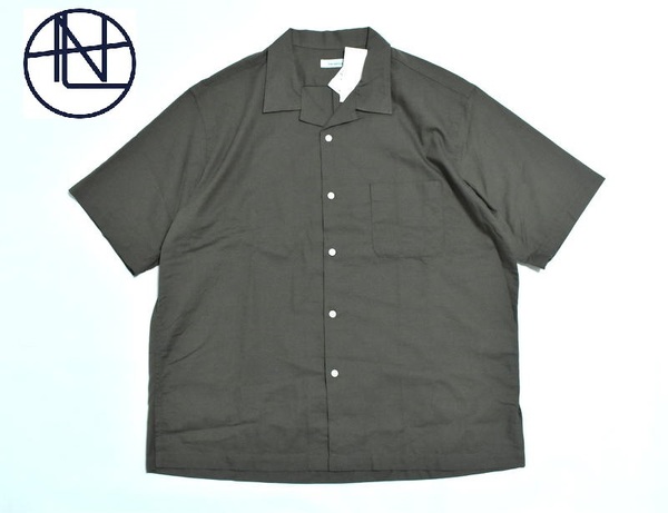 【送料無料】新品 nanamica Open Collar Panama S/S Shirt XL SUGS410 TP ナナミカ オープンカラー パナマ 半袖 シャツ