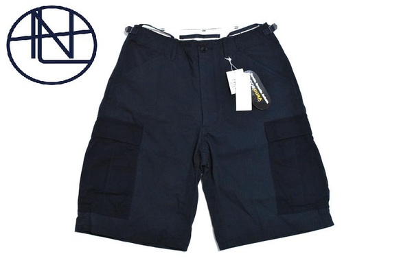 【送料無料】新品 nanamica Cargo Shorts 32 SUDS315 ネイビー ナナミカ カーゴショーツ