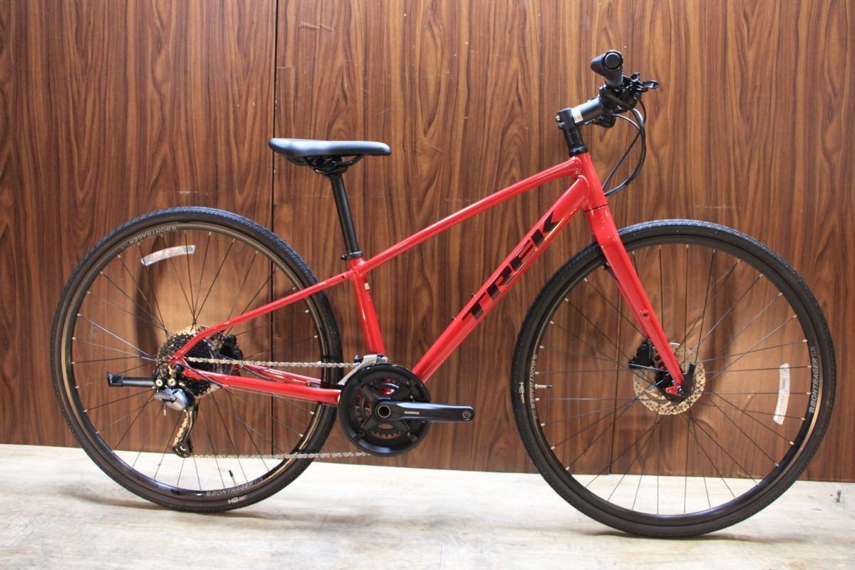 【美品・フルセット】TREK FX3 Mサイズ 室内保管　レッド[引き取り限定] 美品・フルセット】TREK FX3 Mサイズ 室内保管 レッド[引き取り限定