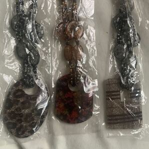 ビジュー ネックレス ペンダント3個新品No.5