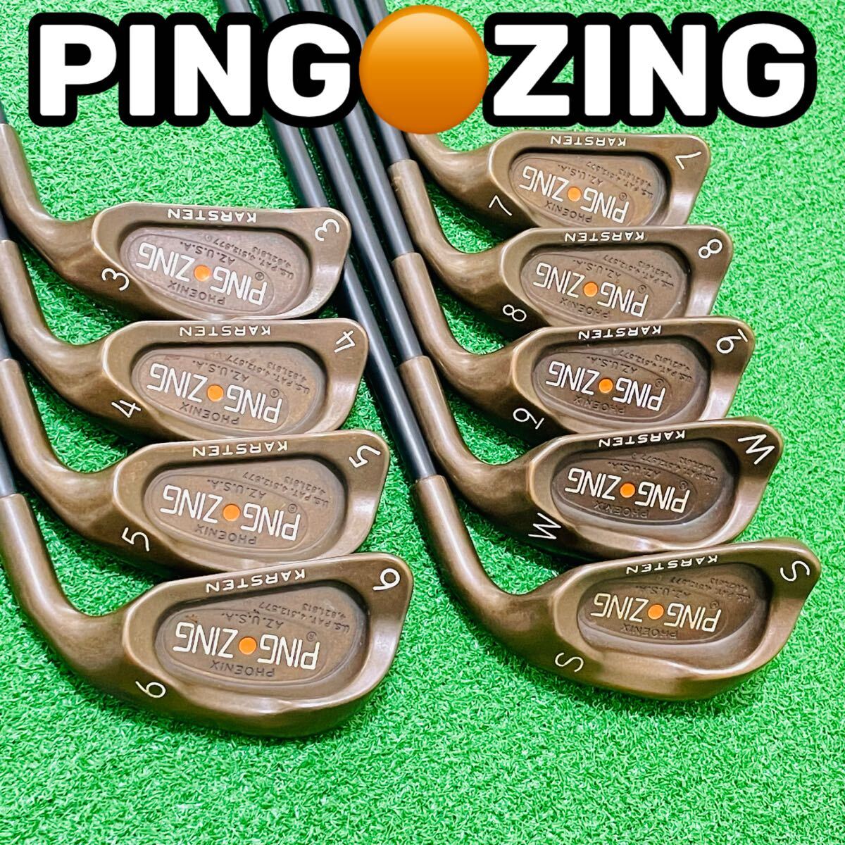 Ping Zing 1 Iron / Black Dot / Jz Steel Shaft / Right Handed