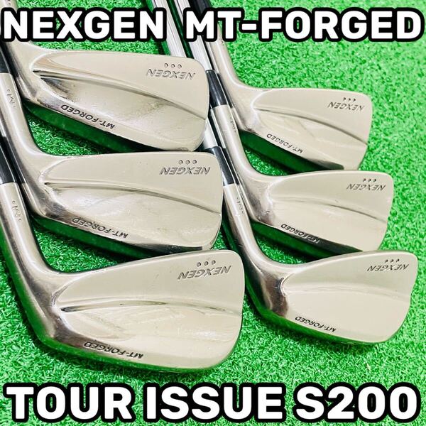 8685 NEXGEN MT-FORGED Dynamic Gold ダイナミックゴールド TOUR ISSUE ツアーイシュー 5.6.7.8.9.P S200 アイアン6本セット 右利き