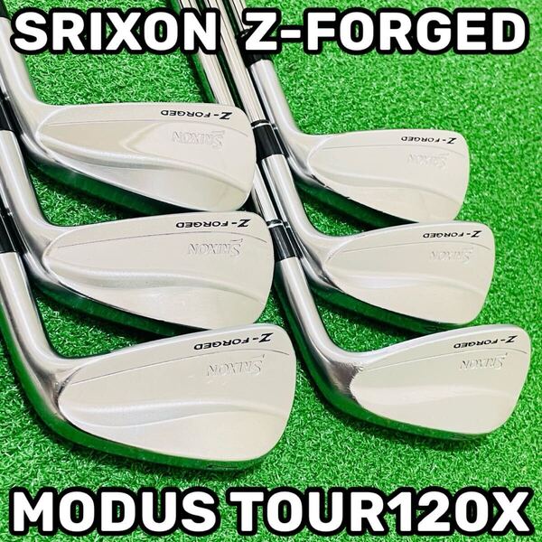 8688 SRIXON Z-FORGED スリクソン メンズ 右利き アイアン6本セット N.S.PRO MODUS TOUR120 X モーダス フレックスX 5.6.7.8.9.P