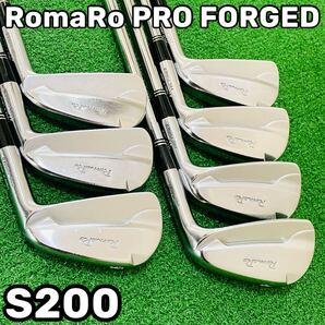 8693 RomaRo PRO FORGED ロマロ アイアン7本セット DG S200 Dynamic Gold ダイナミックゴールド 4.5.6.7.8.9.P 送料無料 匿名配送