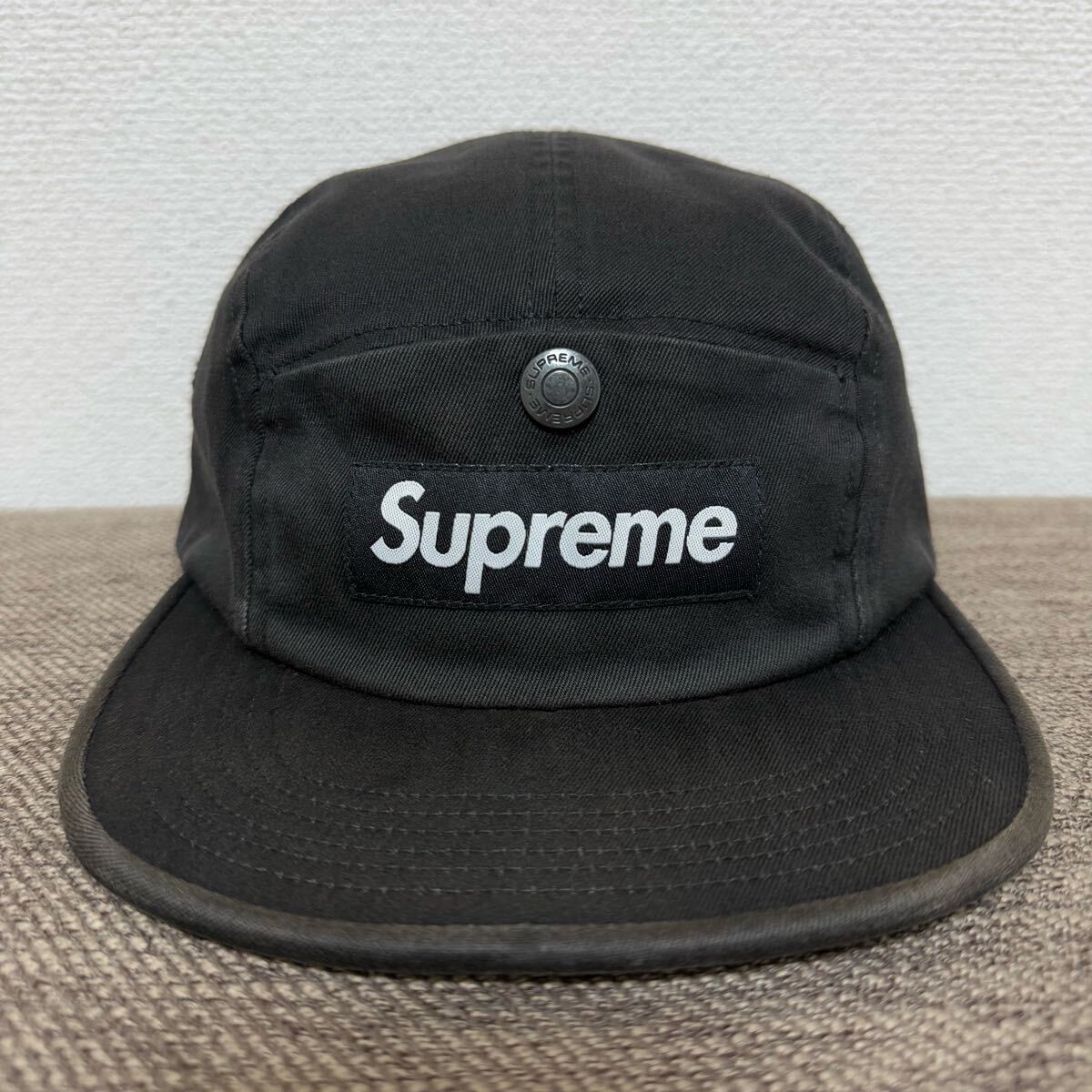美品 シュプリーム バンダナ ボックス ロゴ キャンプ キャップ 黒 ブラック Yahoo!オークション -「supreme camp cap black」(ファッション