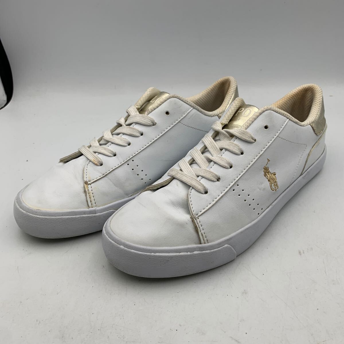 新品未使用！ポロラルフローレン レディース スニーカー 24.0㎝ POLO RALPH LAUREN - 新品☆ポロラルフローレン☆スニーカー24.0