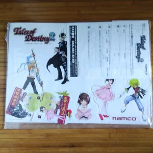 非売品 ナムコ テイルズオブデスティニー2 販促パネル namco いのまたむつみ 当時物