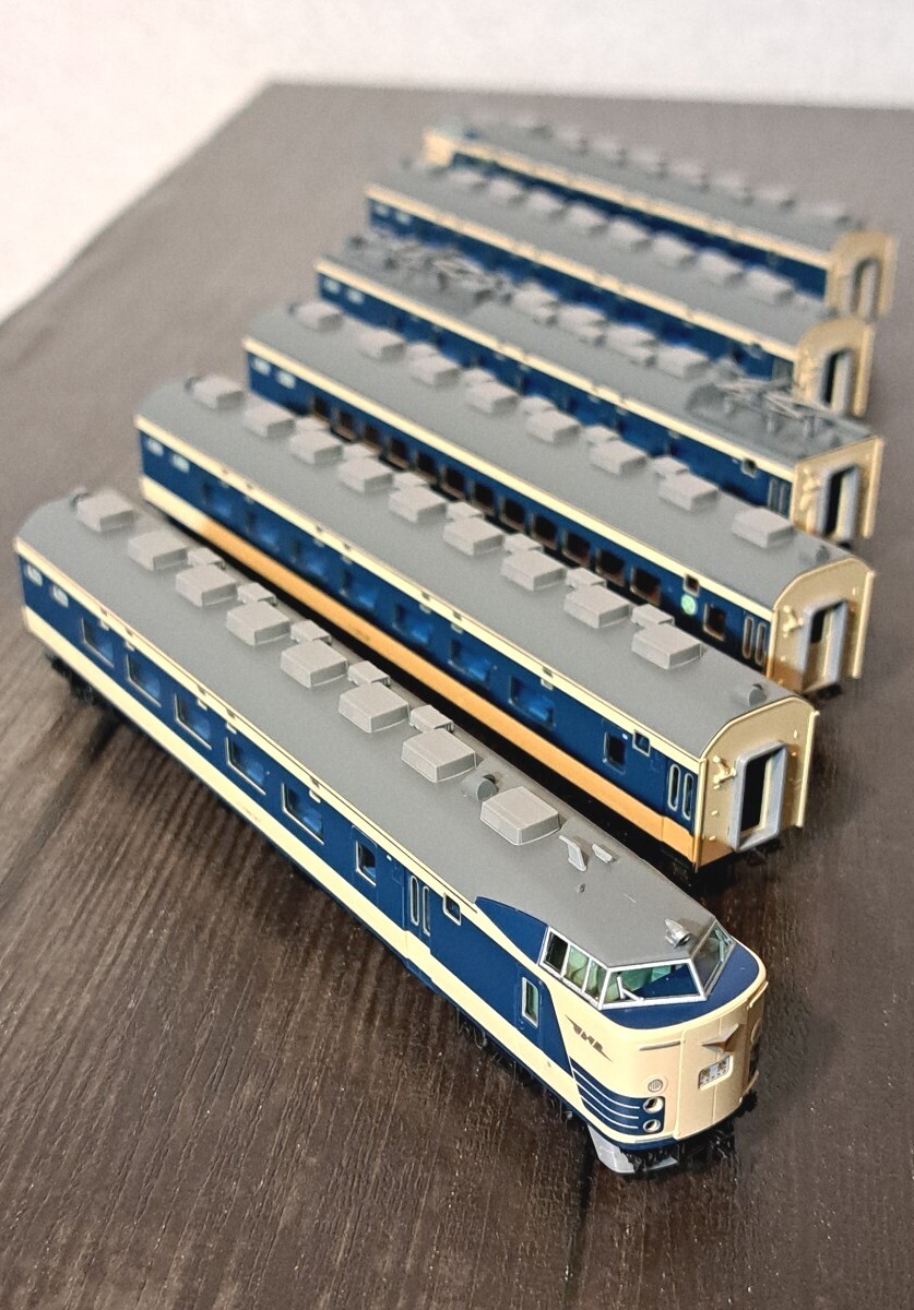 国鉄 583系 特急電車 (クハネ581) 基本セット (基本・6両セット