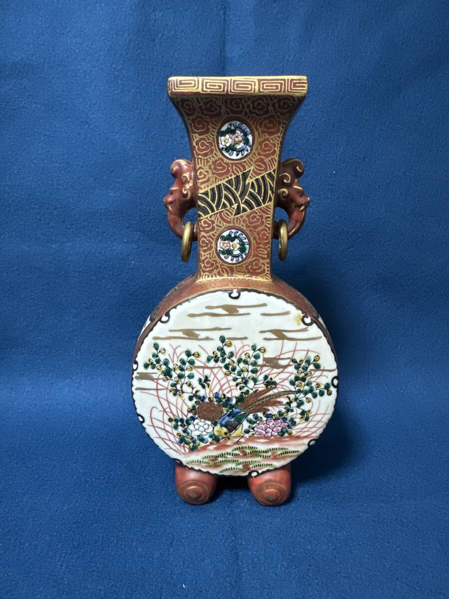 九谷焼 古九谷庄三 色絵金彩 山水人物文瓶 時代箱付 M R3738 Yahoo!オークション -「九谷庄三」(日本の陶磁) (陶芸)の落札