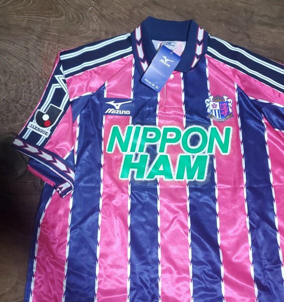 値下交渉 1999-2003年 セレッソ大阪 MIZUNO W/TAGS MADE IN JAPAN 検/ 2000 2001 2002 CEREZO OSAKA ミスター 森島 西澤 大久保 日本製 Y2K