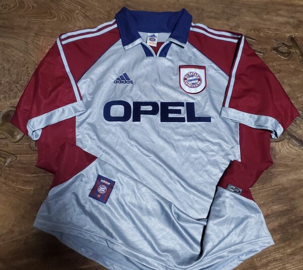 値下交渉 1998-99 CL バイエルン・ミュンヘン adidas MADE IN ENGLAND 検/98 1999 CHAMPIONS LEAGUE BAYERN MUNCHEN MANCHESTER UNITED Y2K