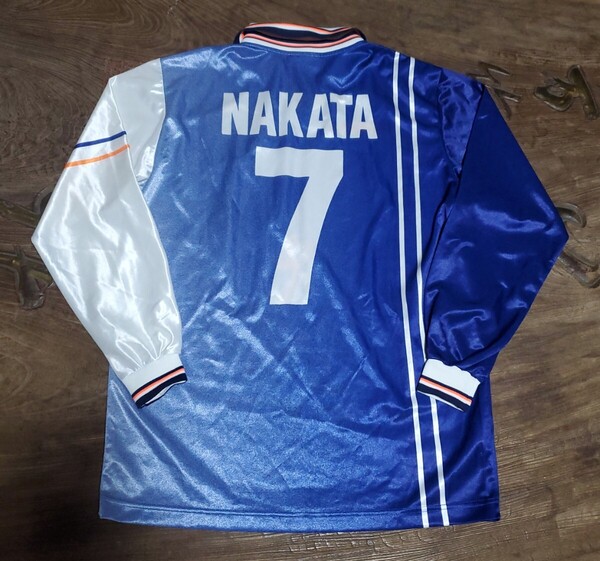値下交渉 98-99 ACペルージャ 中田英寿 GALEX AWAY 長袖 MADE IN ITALY 検) 1998 PERUGIA NAKATA 2nd L/S ベルマーレ ローマ 日本代表 Y2K