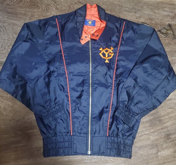値下交渉 1990年代 読売ジャイアンツ プロフェッショナル ジャケット デサント L 検)90s YOMIURI GIANTS 巨人軍 長嶋茂雄 ミスタープロ野球
