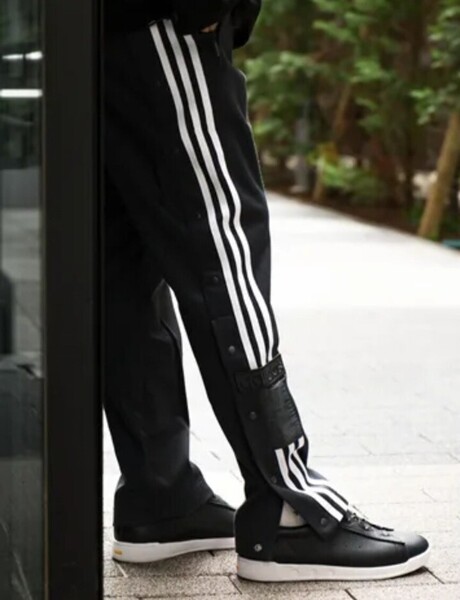 送料込 adidas ADIBREAK TRACK PANTS 別注モデル チャコールグレー 12960円 Lサイズ DY3244 検) アディダス アディブレイク トラックパンツ