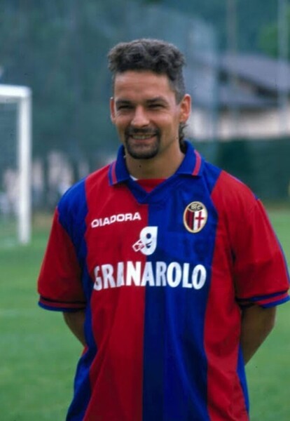 値下交渉 1997-98 ロベルト・バッジョ所属 ボローニャFC diadora HOME MADE IN ITALY 検/97 1998 BOLOGNA ROBERTO BAGGIO Divin Codino Y2K