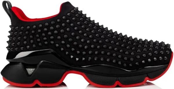 中古美品◆41◆26CM◆クリスチャンルブタンspike sockスパイクソック◆Christian Louboutinスニーカー【トートバッグ・財布】