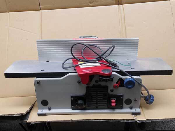 中古 DELTA JT160 卓上手押しカンナ盤 電動 100V 50/60Hz デルタ