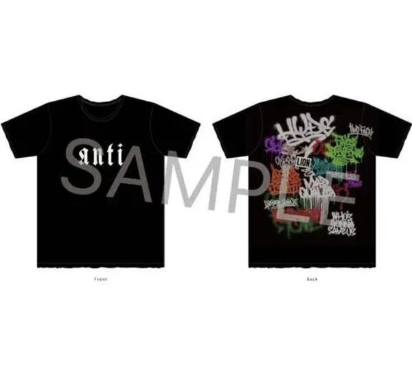 ■完全数量限定品■ HYDE ANTI LIVE BIG Tシャツ オーバーサイズ / L'Arc~en~Ciel VAMPS レア 稀少品 THE LAST ROCKSTARS
