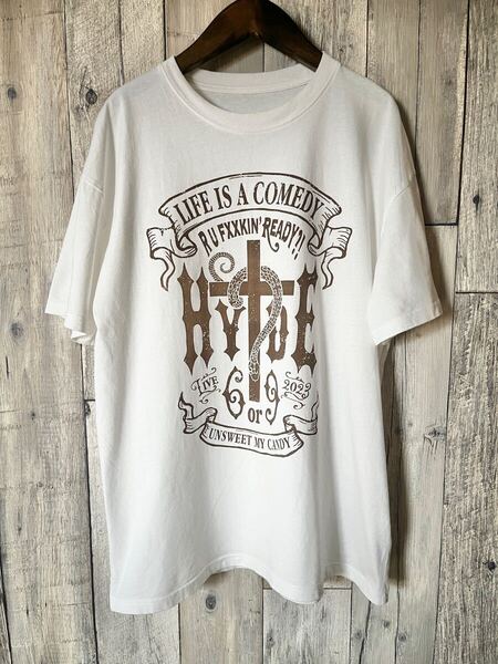 ■送料込み即決■ HYDE LIVE Tシャツ Lサイズ 蛇十字 6or9 LIFE IS A COMEDY / L'Arc~en~Ciel THE LAST ROCKSTARS VAMPS