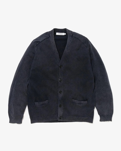 25SS新品★nonnative【ノンネイティブ】DWELLER CARDIGAN COTTON YARN NAVY 4 カーディガン★XLパンツ comoli オーラリー