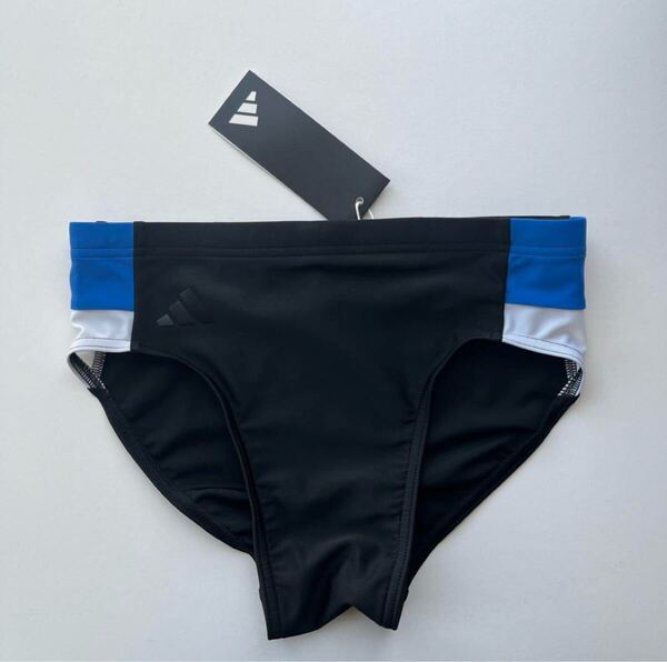 adidas アディダス 競泳水着 US26 黒 ブラック 競パン メンズスイムウエア スイムビキニ フィットネススイムビキニ 男性水着